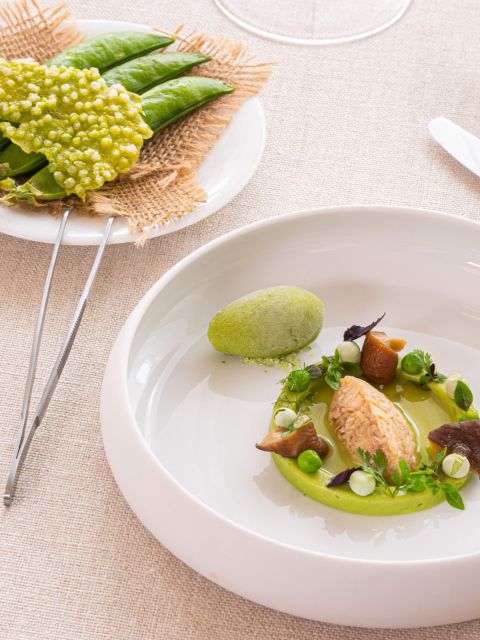 Plat - Le Manoir du Lys · Hôtel Restaurant 4 étoiles Normandie · Bagnoles-de-l'Orne