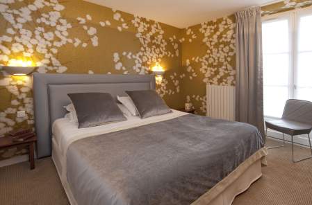 Manoir du Lys · Hôtel Restaurant Normandie · Orne (61), chambre privilège<br />
 